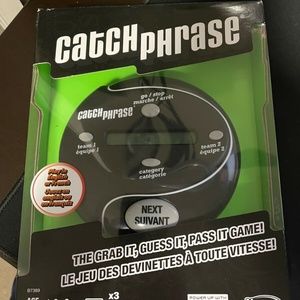 Hasbro Catch Phrase English French Handheld Game Brand New In Box